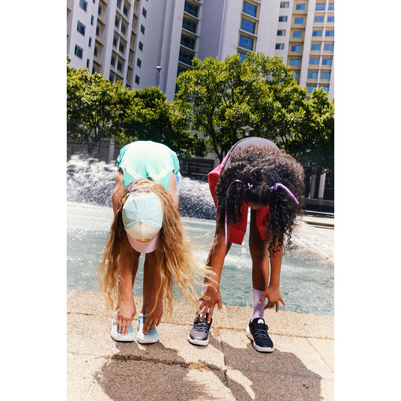 Çocuk Bağcıklı Spor Ayakkabı - Siyah - Playful Fast