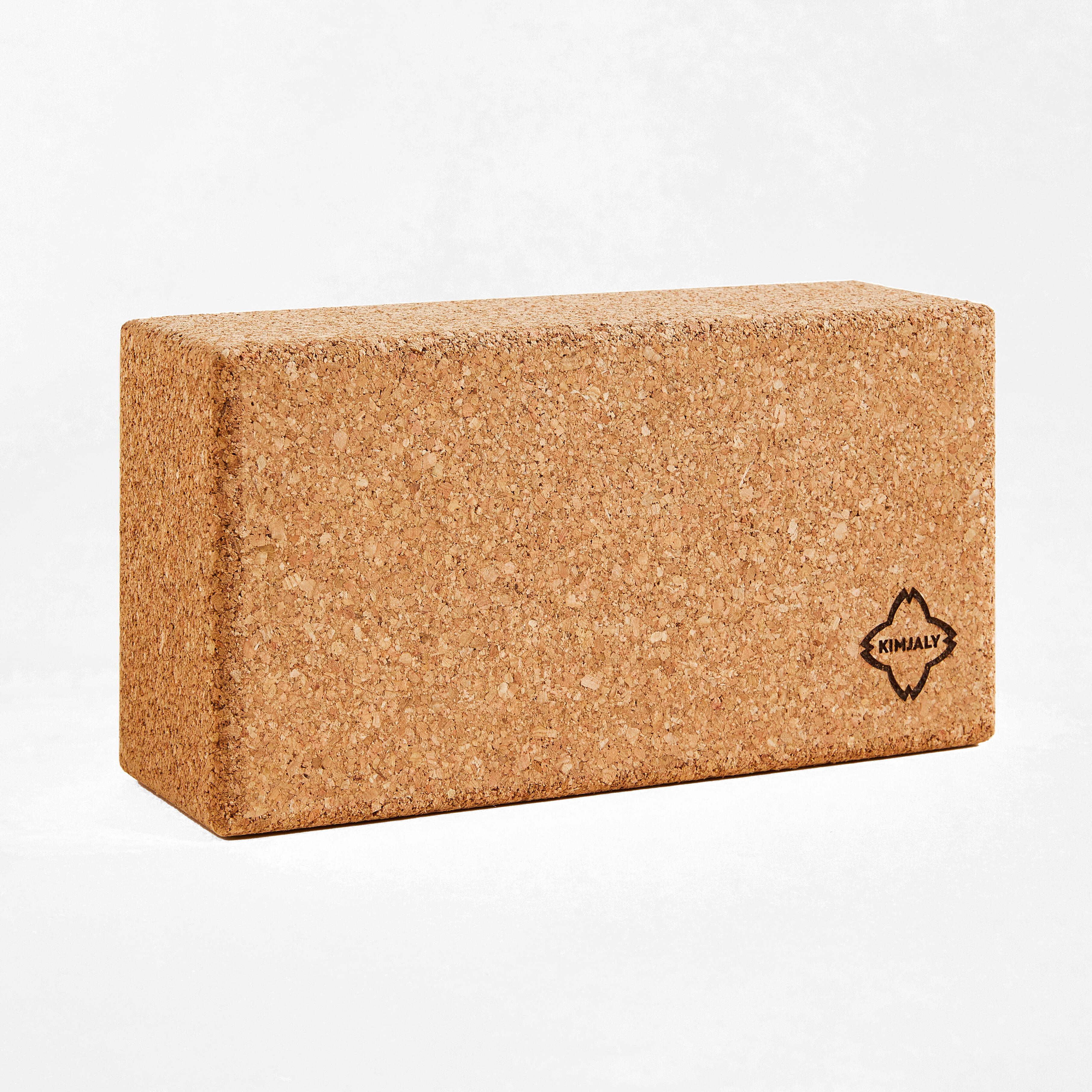 Cork Yoga Block - Light mocha - Kimjaly - Decathlon