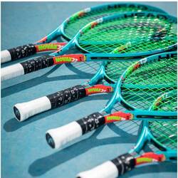 With its colorful, vibrant design, the 23-inch NOVAK 23 Tennis Racquet is ideal