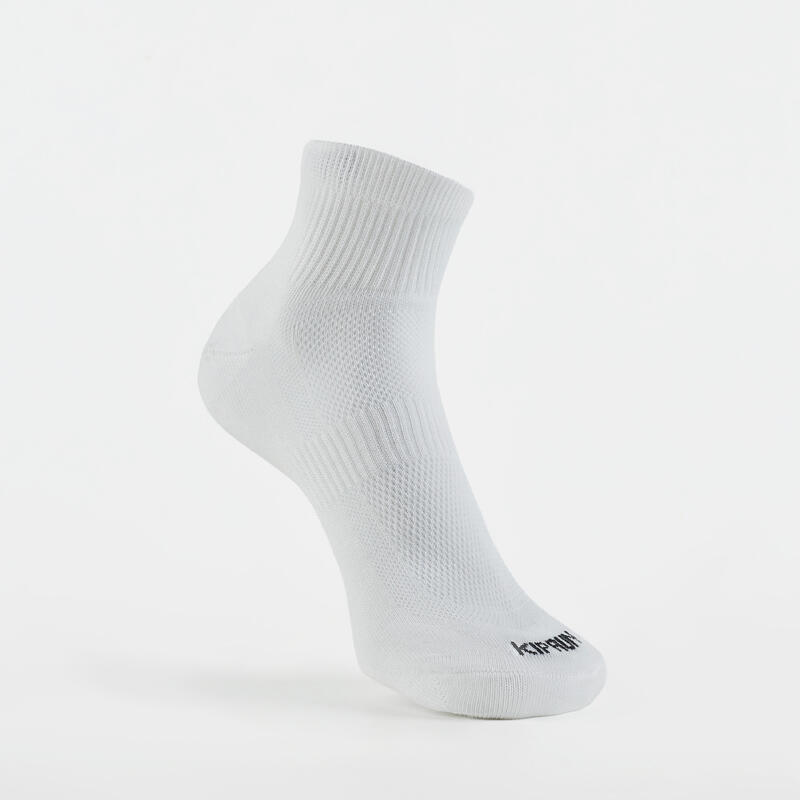 基本款跑步襪 KIPRUN（3 雙入）－白色