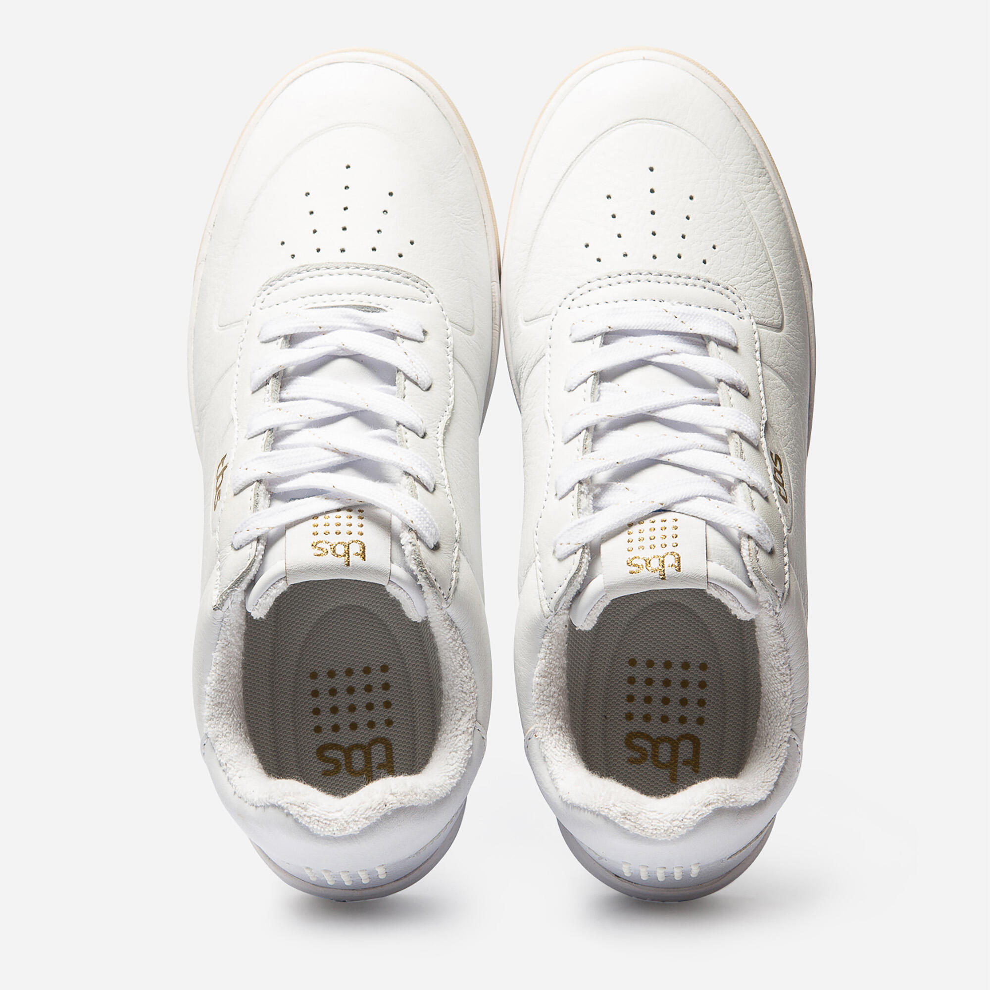 Seconde vie - CHAUSSURE MARCHE TBS CLAUDIE CUIR FEMME BLANC 4/4
