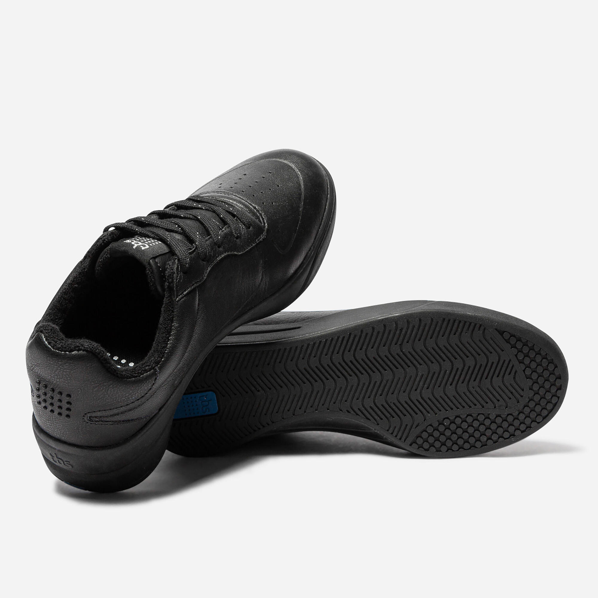 CHAUSSURE MARCHE TBS CLAUDIE CUIR FEMME NOIRE 3/4