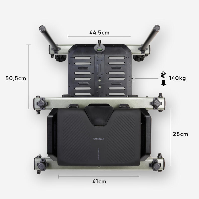 Podest wędkarski Caperlan CSB D36 mm Nowa generacja