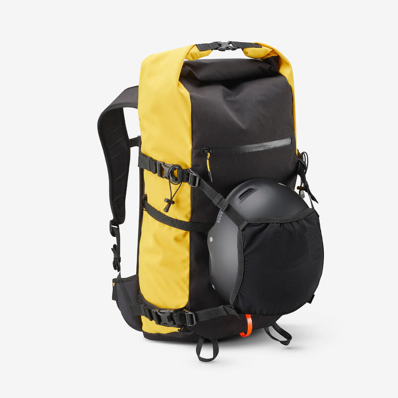 Porte casque universel pour sac à dos 4 sangles de portage : ski, VTT, alpinisme