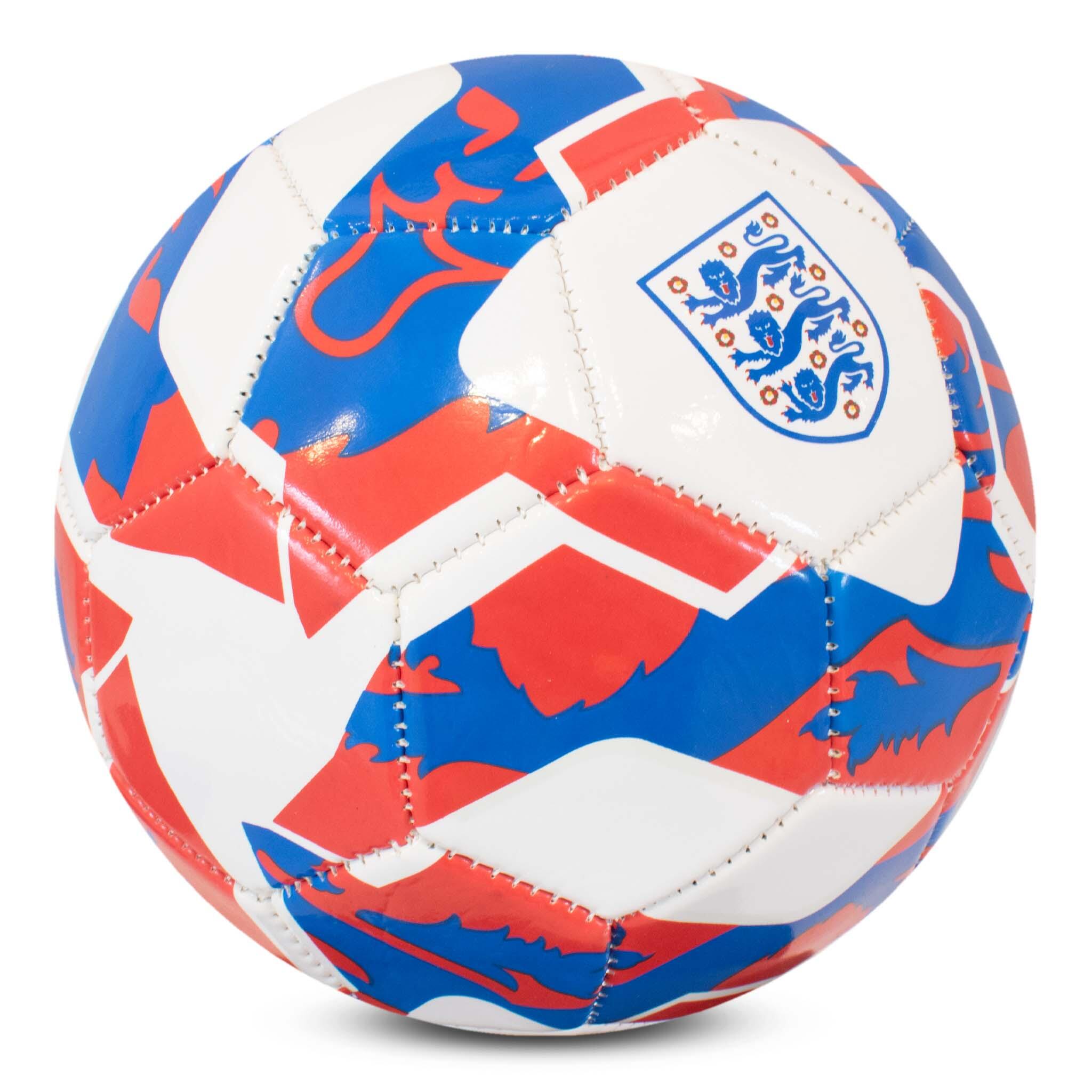 England Supporter Football Size 1 White Blue Red 2/4