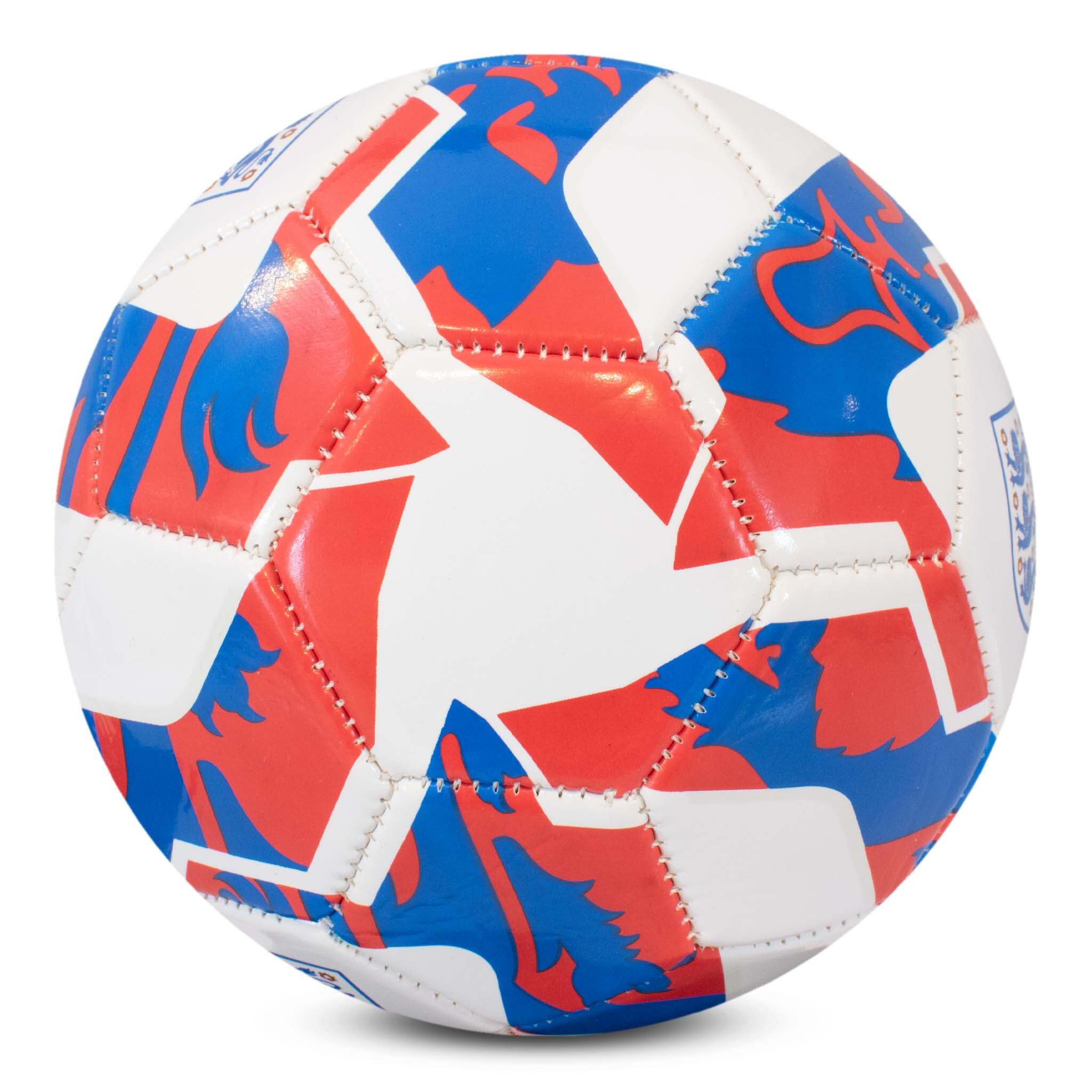 England Supporter Football Size 1 White Blue Red 4/4