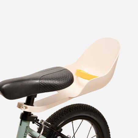 Vaikiško dviračio kėdutė žaislams, smėlio spalvos