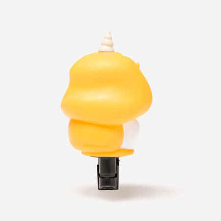 Kids' Bike Horn - Yellow Unicorn