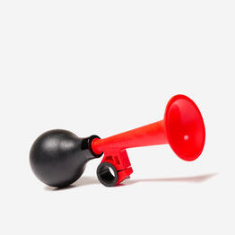 Klaxon velo enfant trompette rouge