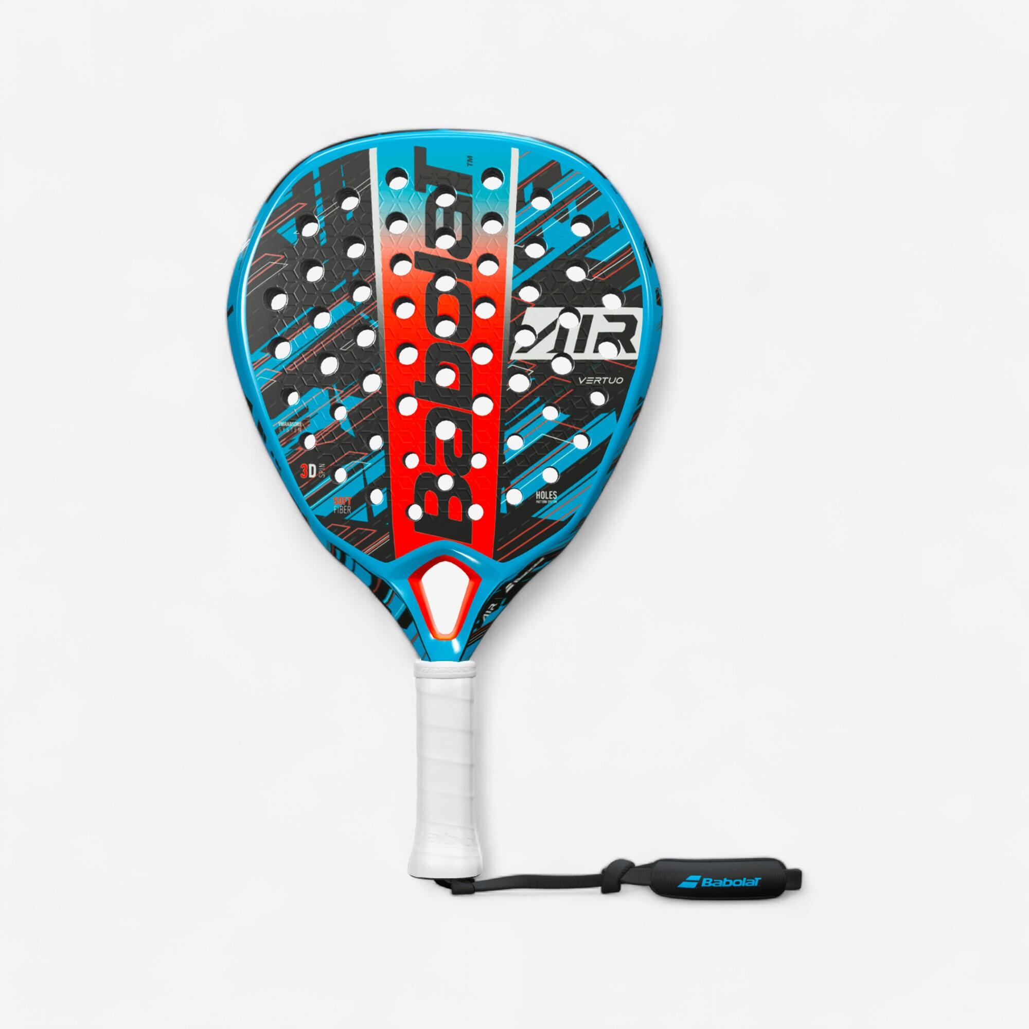 Babolat - Raquette De Padel Adulte - Babolat Air Vertuo - Raquette De Padel - Padel Beach Tennis - Blanc-bleu-noir - Taille Unique - Decathlon