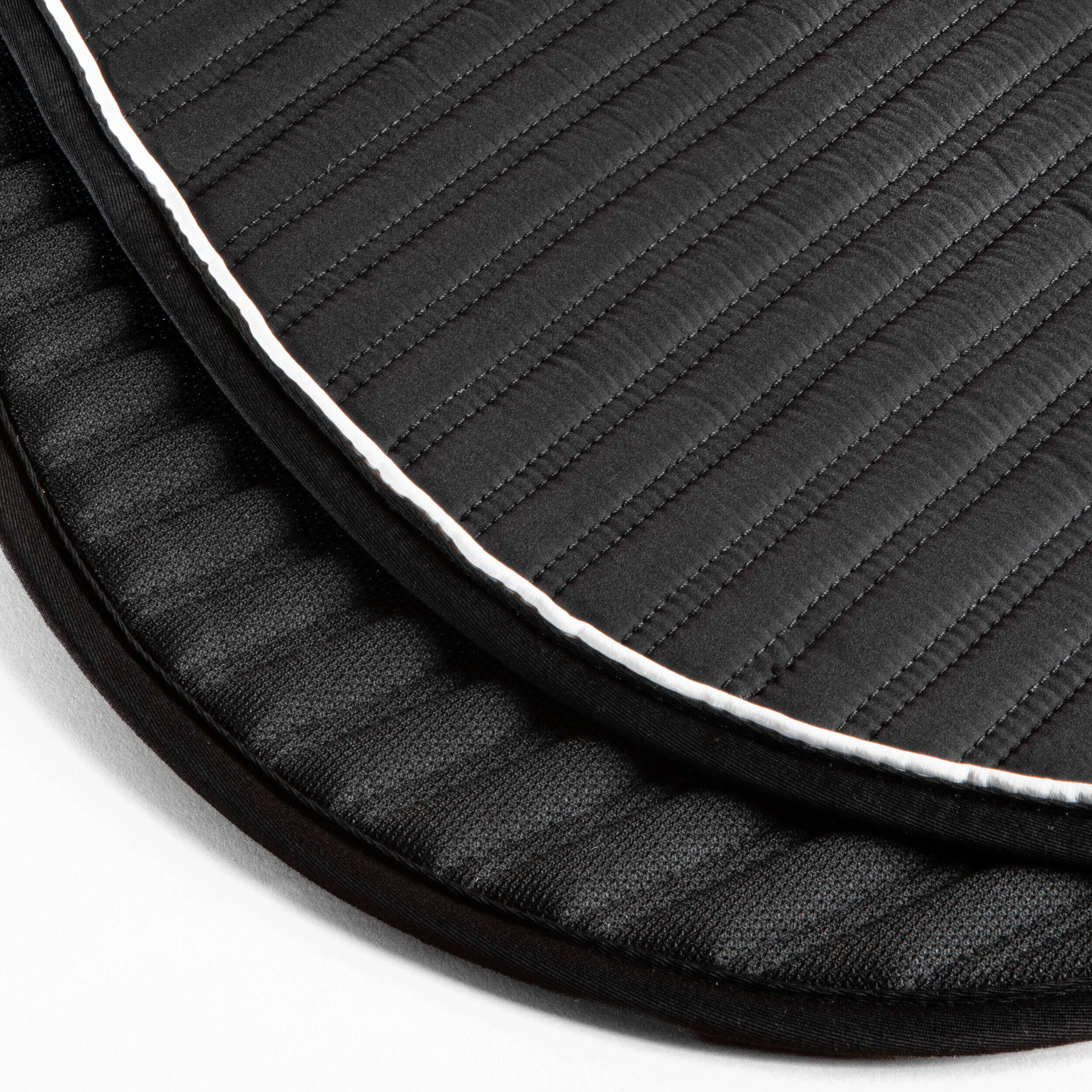 Horse Riding Saddle Cloth for Horse and Pony 900 - Black -  3