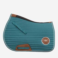 Tapis de selle équitation Cheval et Poney - 900 bleu tempête