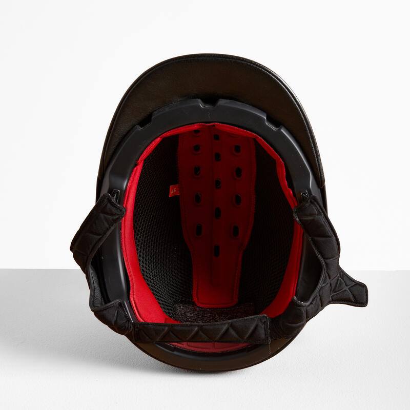 Casque équitation Adulte et Enfant - 900 noir + sac