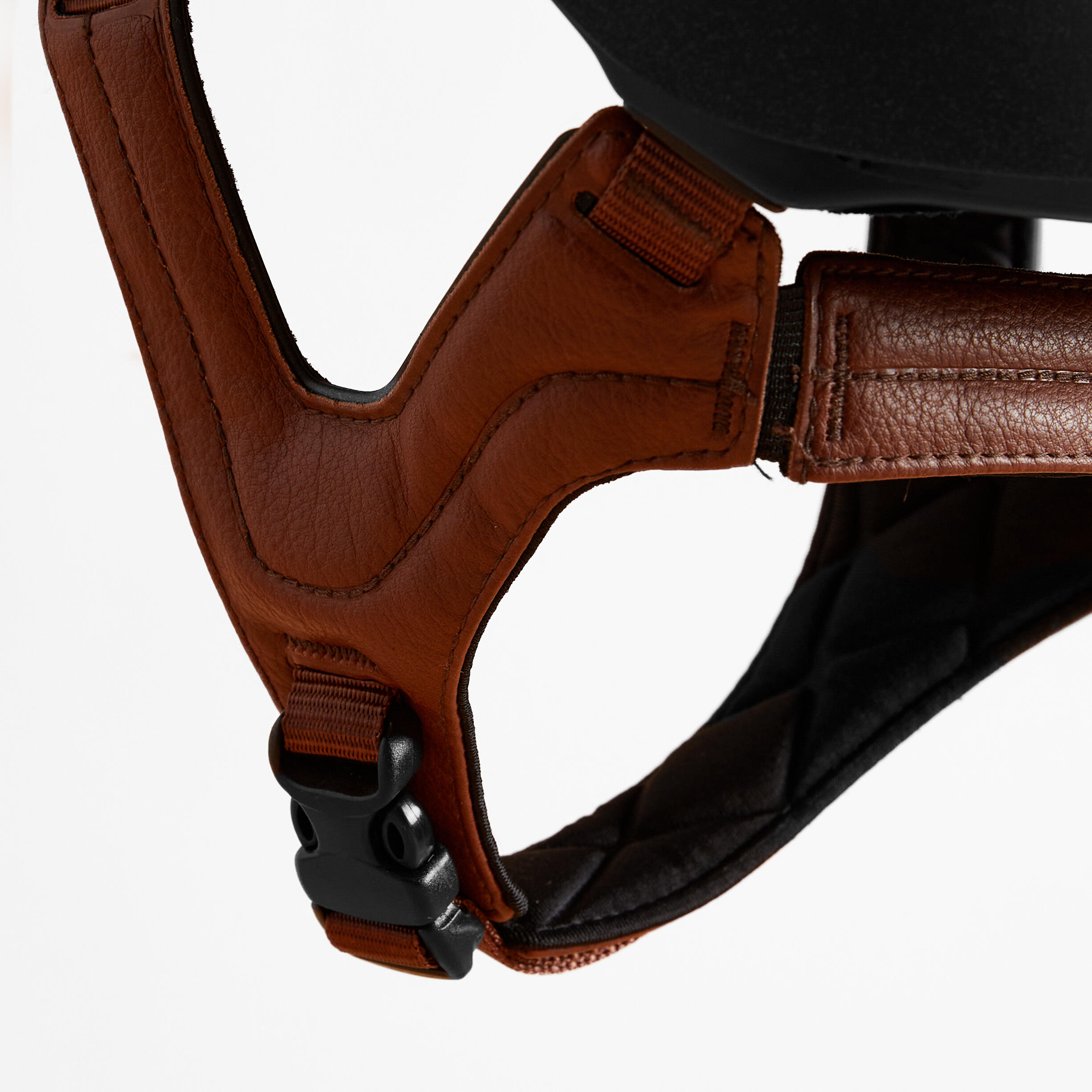 Casque d'équitation et sac - 900 marron/noir - FOUGANZA