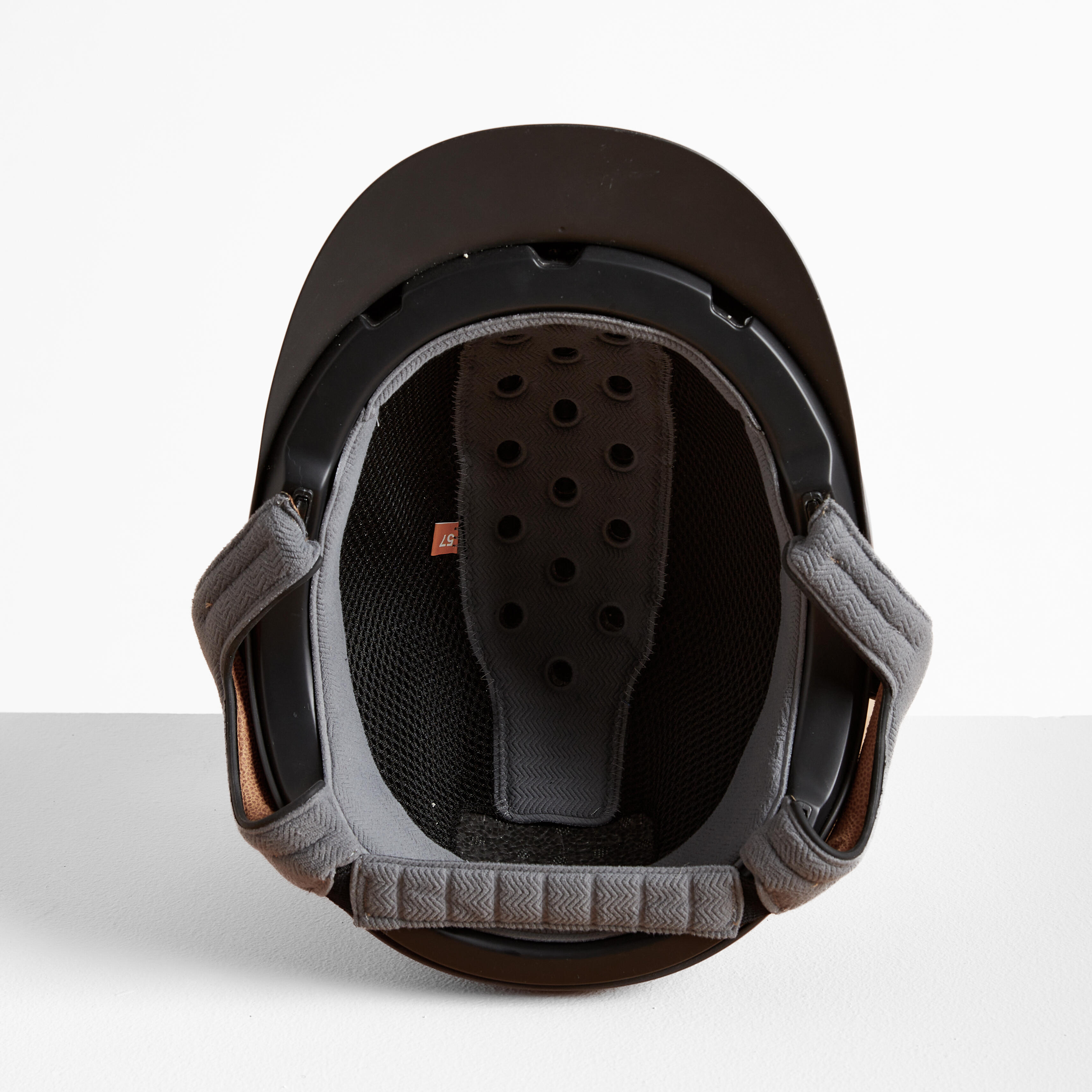 Adults'/Kids' Horse Riding Helmet 520 - Matte Black - FOUGANZA