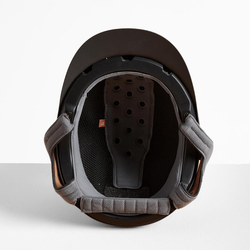 Casque équitation Adulte et Enfant - 520 noir mat