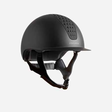 520 Horse Riding Helmet - Matte Black