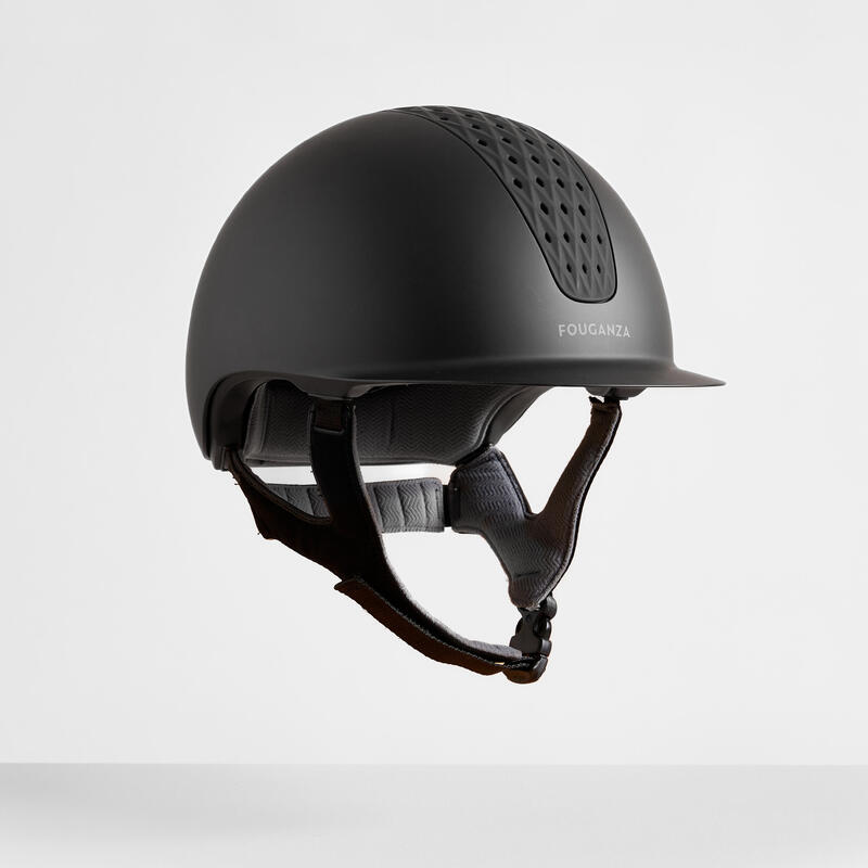 Casque équitation Adulte et Enfant - 520 noir mat