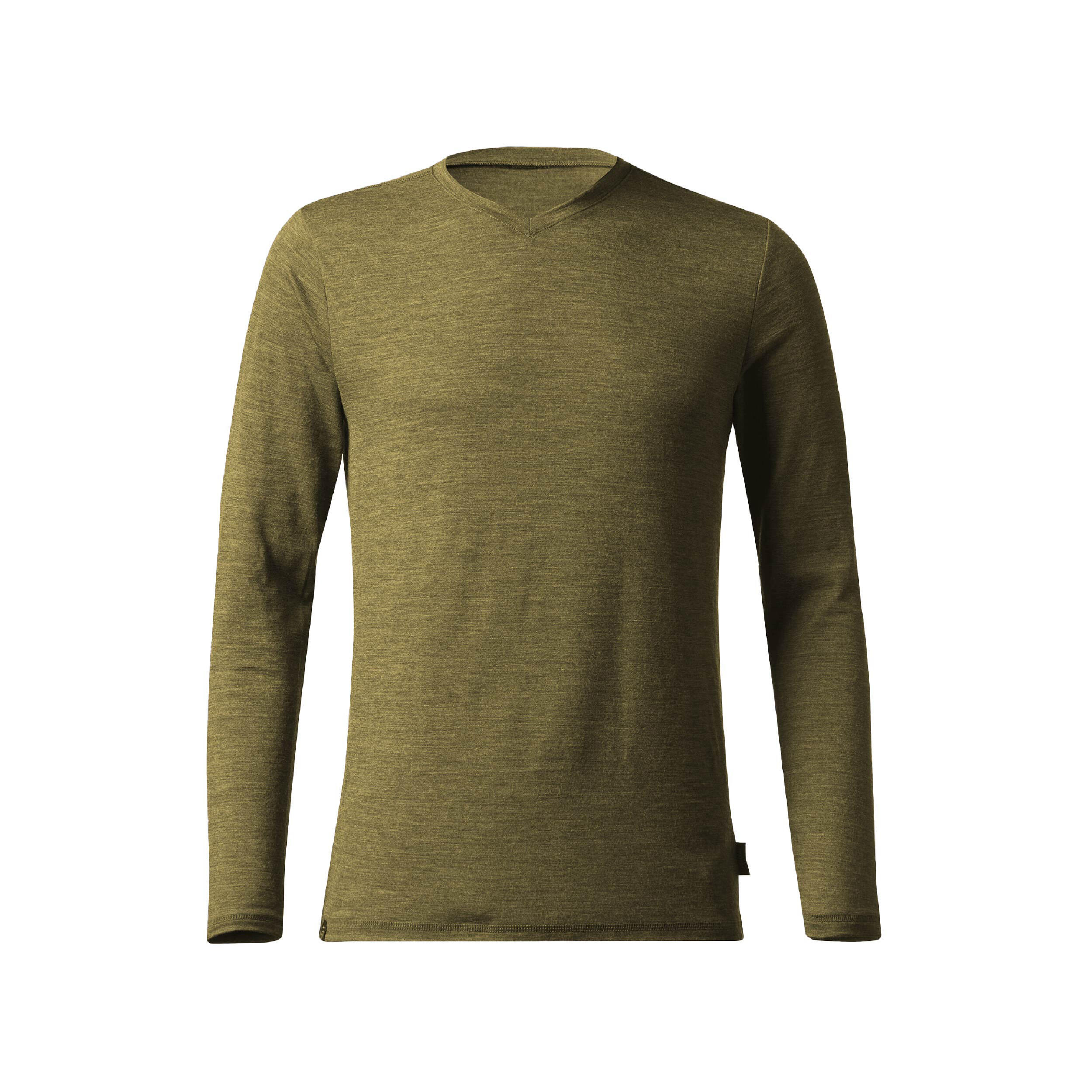 Camiseta de montaña y trekking manga larga lana merino Hombre Simond Fresh 5/5