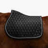 Horse Riding Rhinestone Saddle Cloth for Horse and Pony 500 - Black