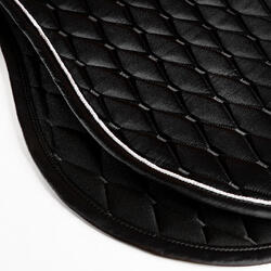 Tapis de selle équitation strass Cheval et Poney - 500 noir