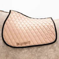 Horse & Pony Rhinestone Saddle Cloth 500 - Nougat Beige
