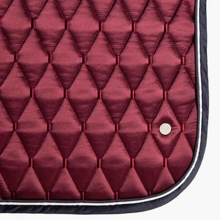 Horse Riding Dressage Saddle Cloth for Horse 900 - Burgundy