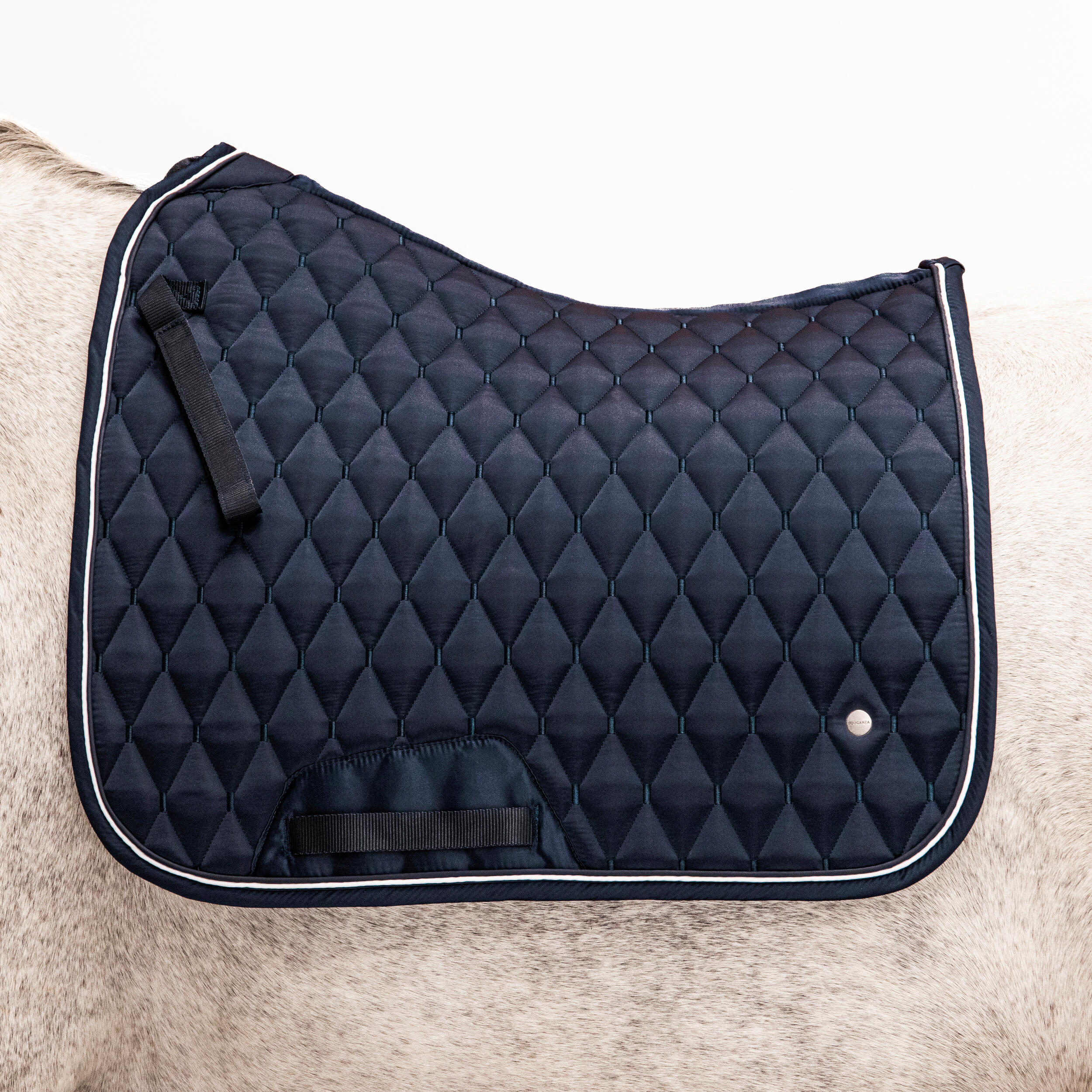 Horse Riding Dressage Saddle Cloth for Horse 900 - Navy 5/6