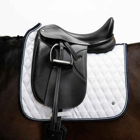 Horse Riding Dressage Saddle Cloth for Horse 900 - White