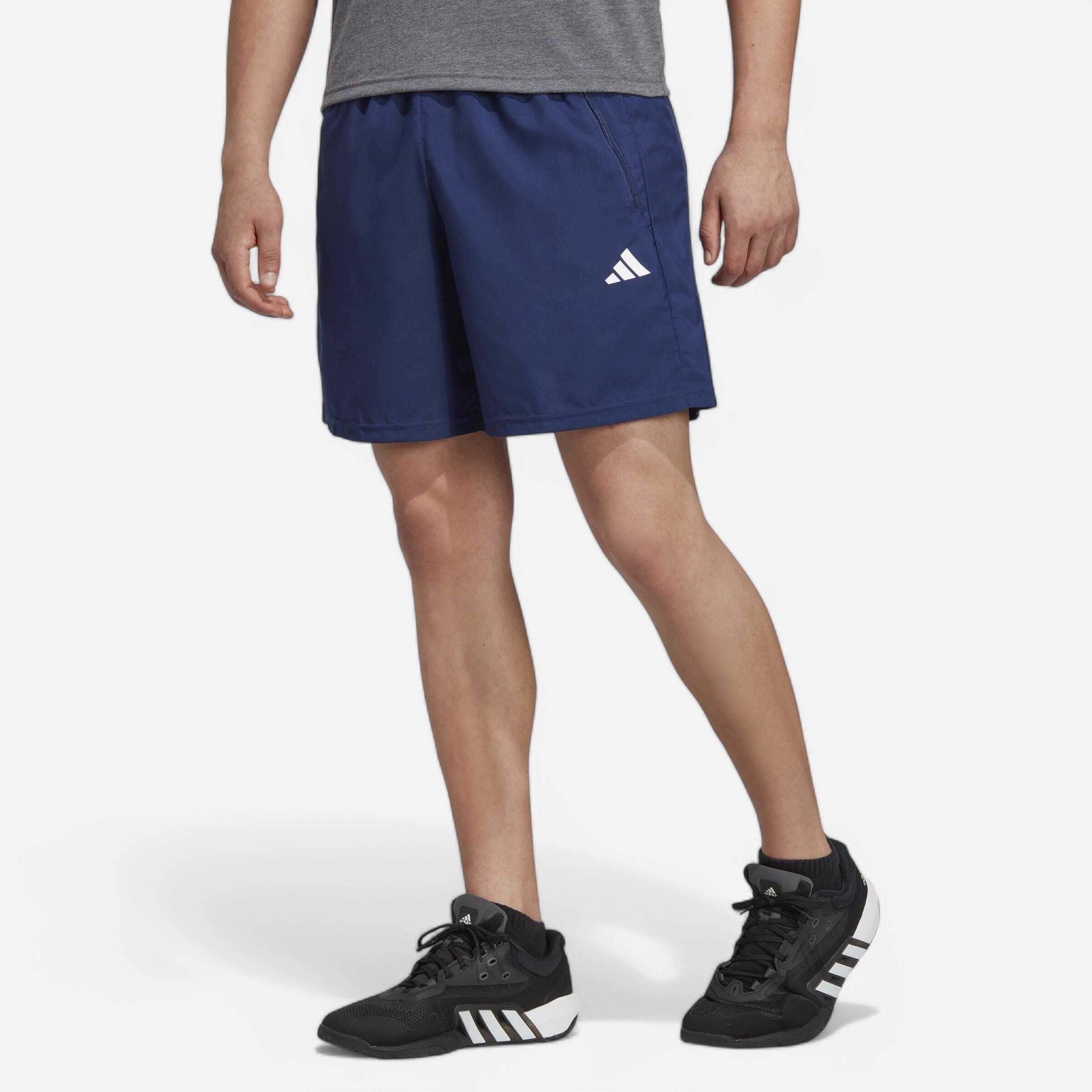 Șort de fitness ADIDAS Albastru Bărbați
