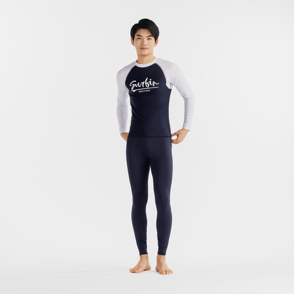 Surfing man UV protection legging navy