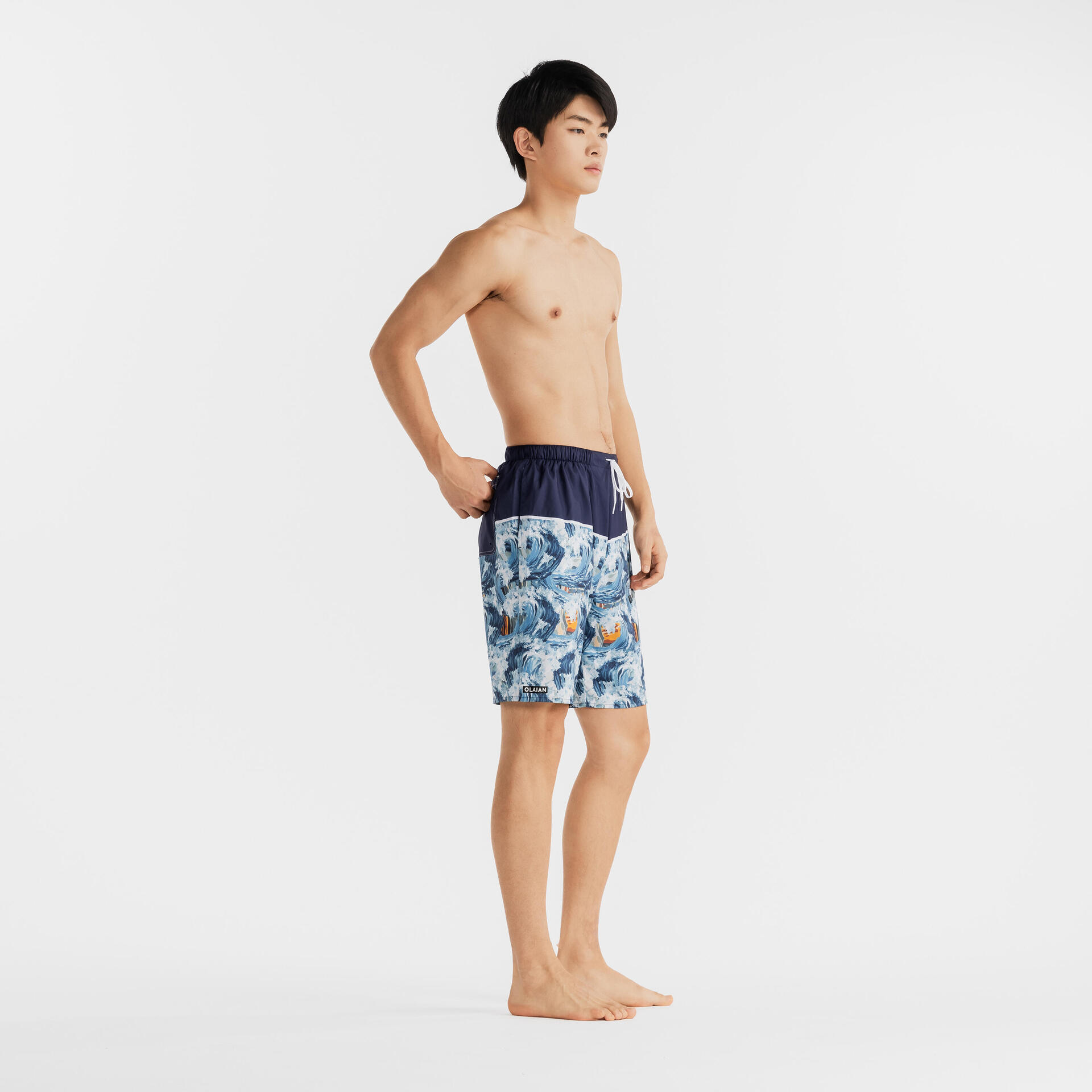 Surfing men's boardshorts BLUE WAVE