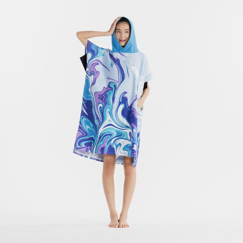 Surfing poncho 550 Blue