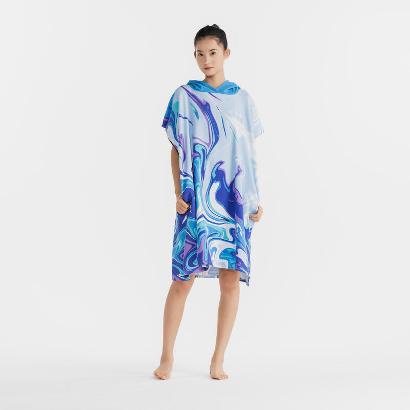 Surfing poncho 550 Blue