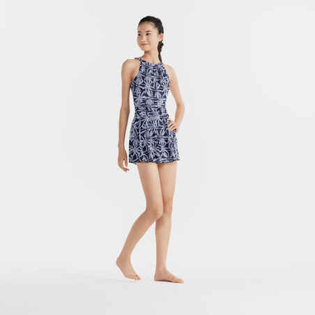 Women's 1-piece skirt swimsuit - CN Amber - PALMER