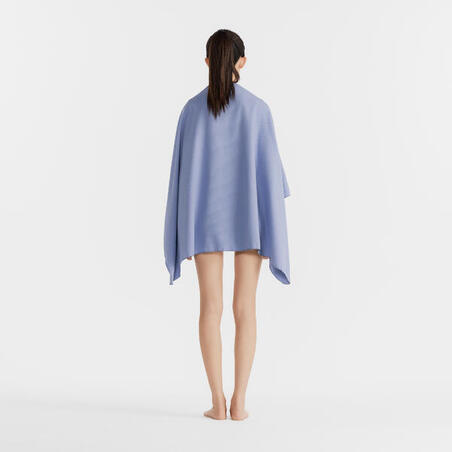 Рушник з мікрофібри розмір L синій