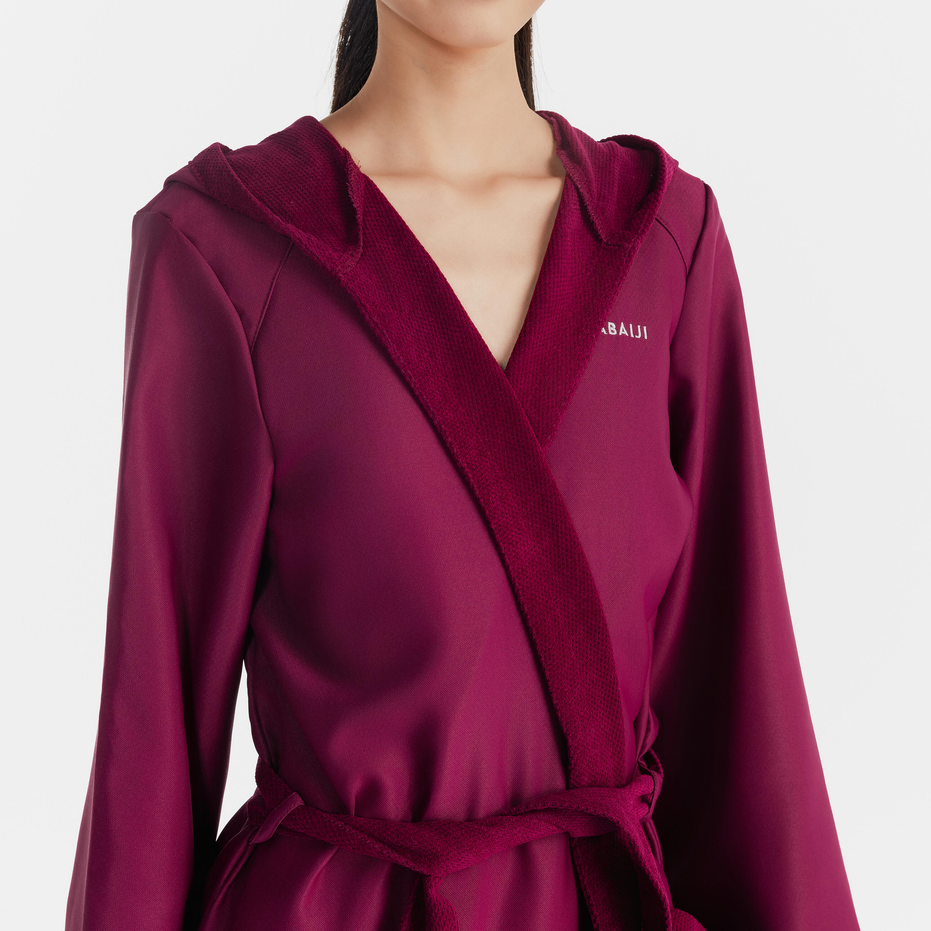 Women's Pool Bathrobe - Compact 500 Purple - NABAIJI
