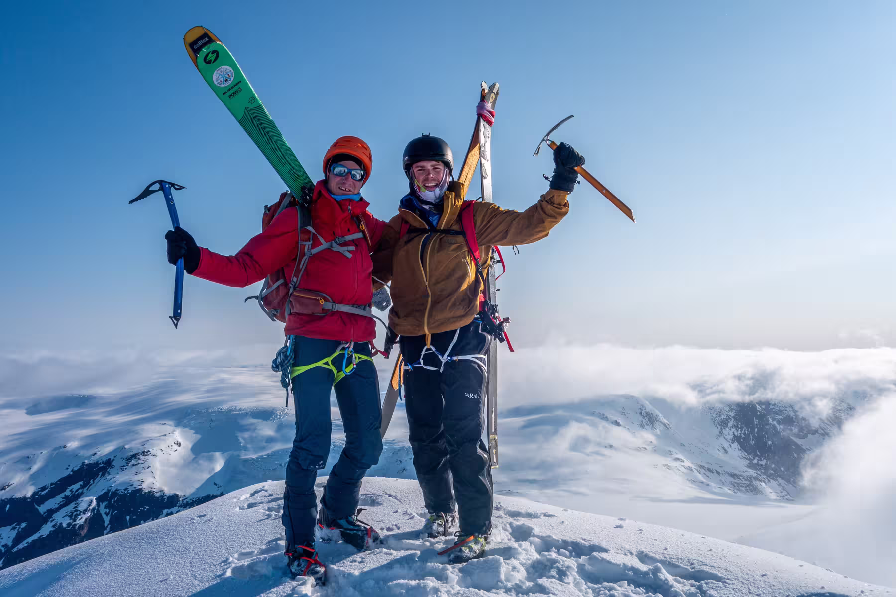 Photo de Lucas sur le glacier Svartisen © Photo de Lucas sur le glacier Svartisen