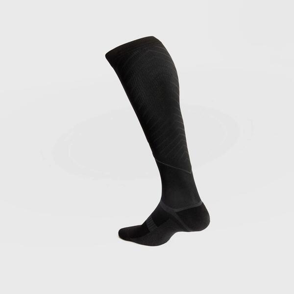 Pair of black compression socks