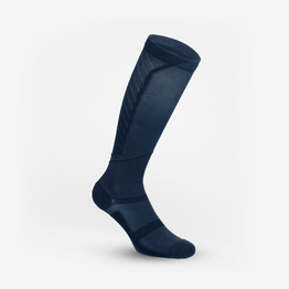 Chaussettes de compression bleues