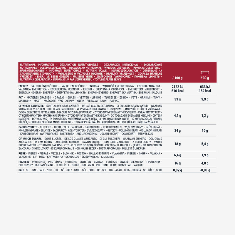 Bio Riegel Erdnuss, Mandel und rote Früchte 15 ×