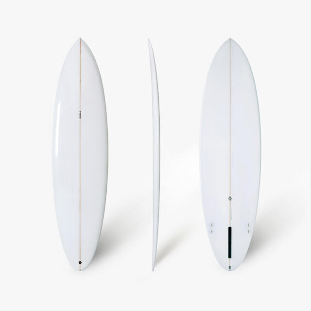 Surfboard mid-length 900 6'8" weiß