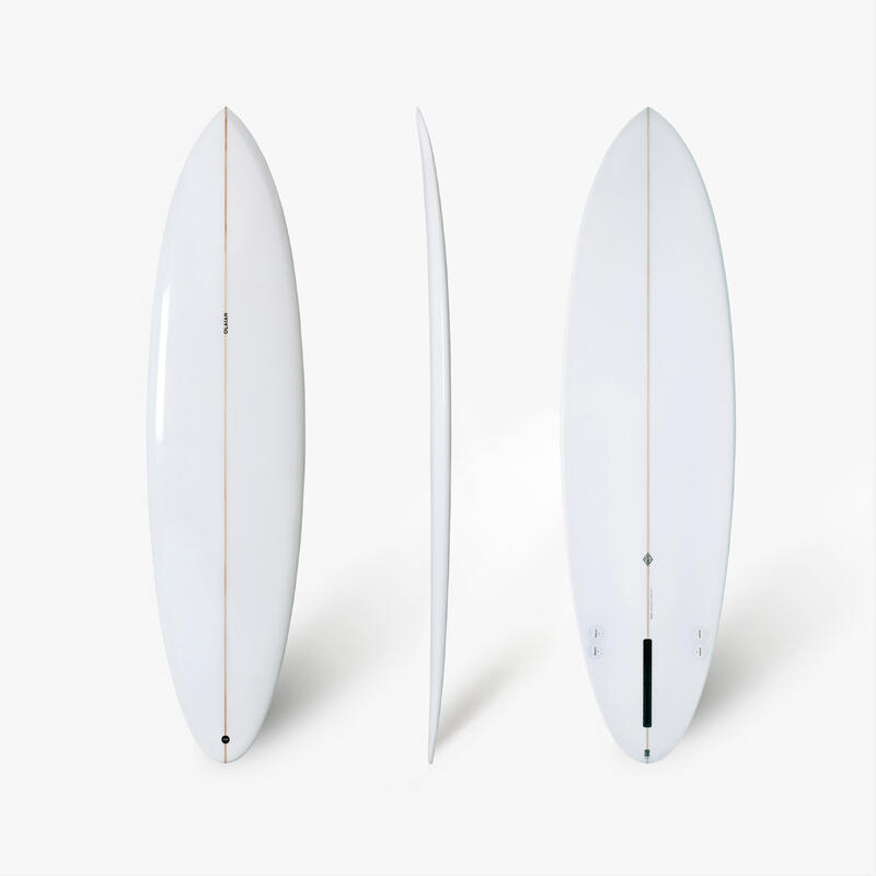 Placă surf 6'8" - 900 mid-length Alb