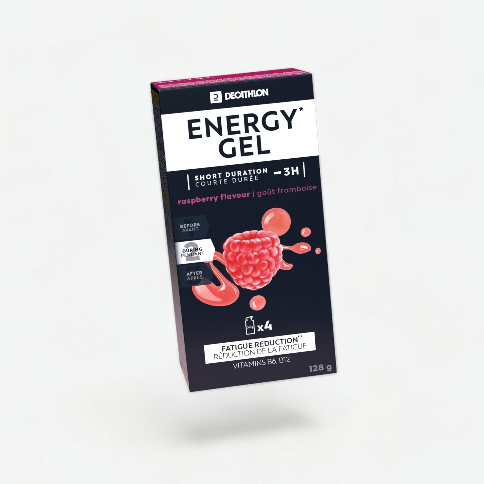 Energy Gel 4 x 32g - Raspberry