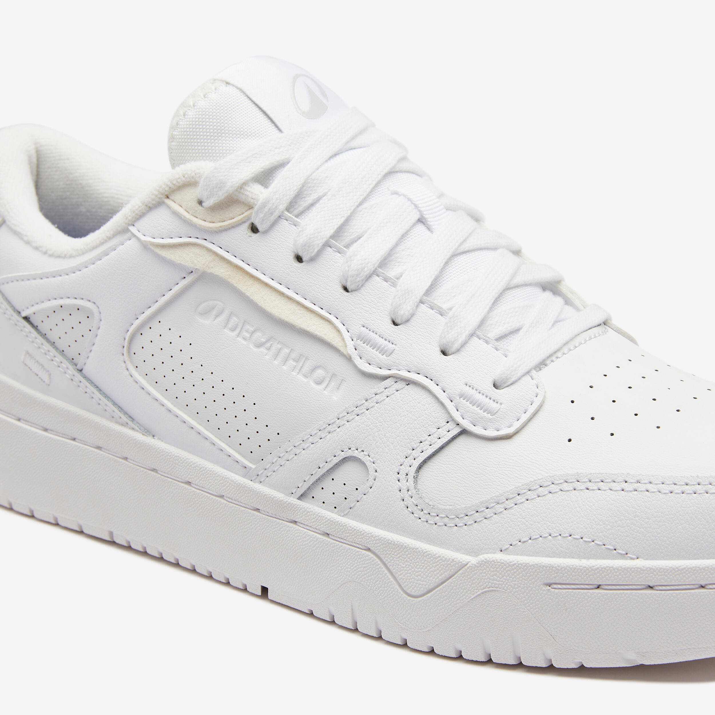 Men's CJ80 Leather Trainers - White -  5