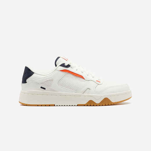 
      Men's CJ80 Trainers - Cream and navy blue
  