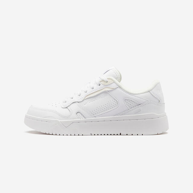 DECATHLON ZAPATILLAS BLANCAS URBANAS CUERO MUJER CJ80