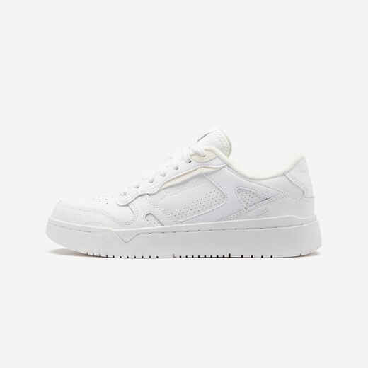 DECATHLON ZAPATILLAS BLANCAS URBANAS CUERO MUJER CJ80