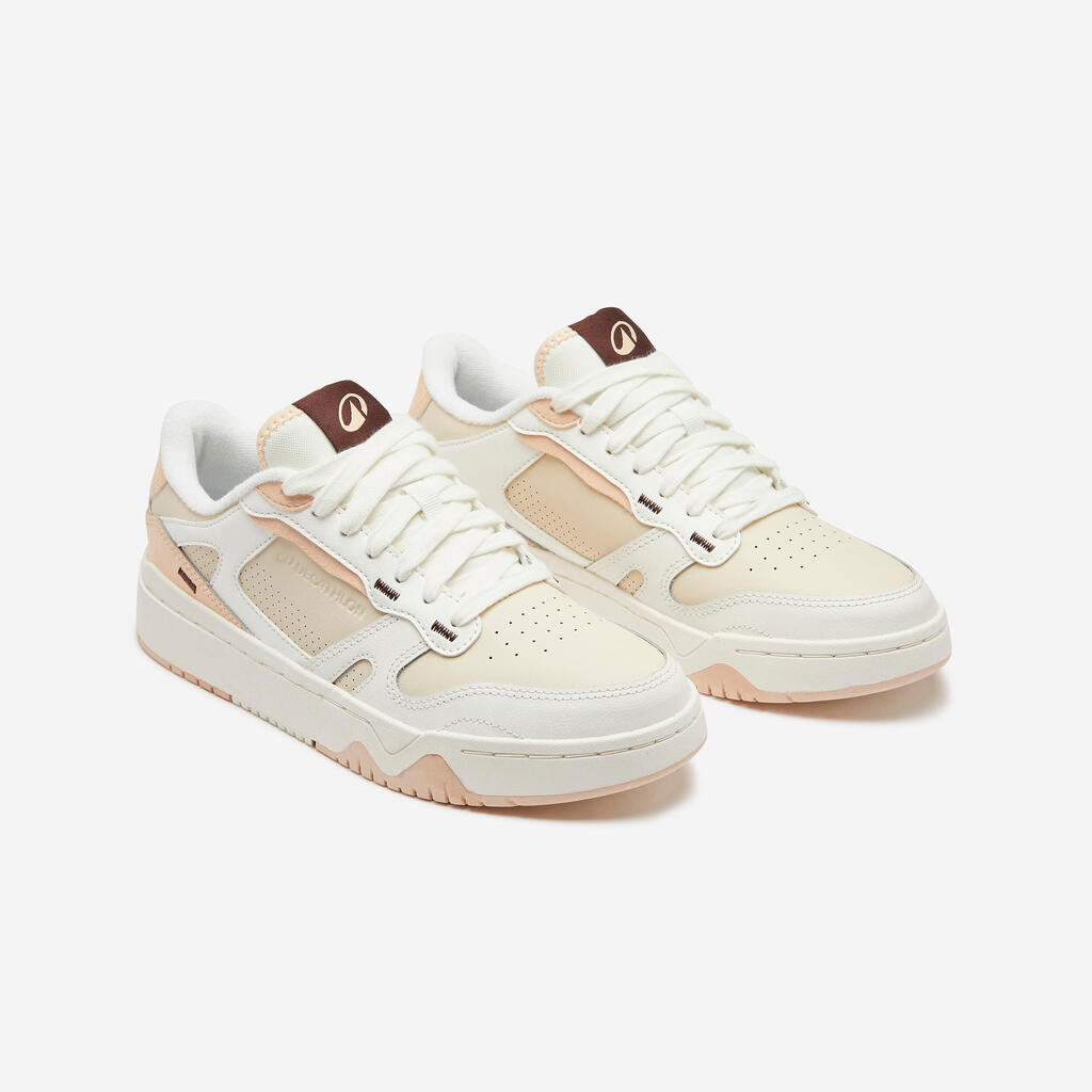 CJ80 Women's trainers - Beige and pastel pink