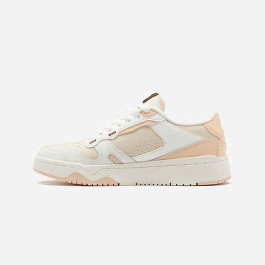 DECATHLON ZAPATILLAS URBANAS CUERO MUJER CJ80 ROSADO